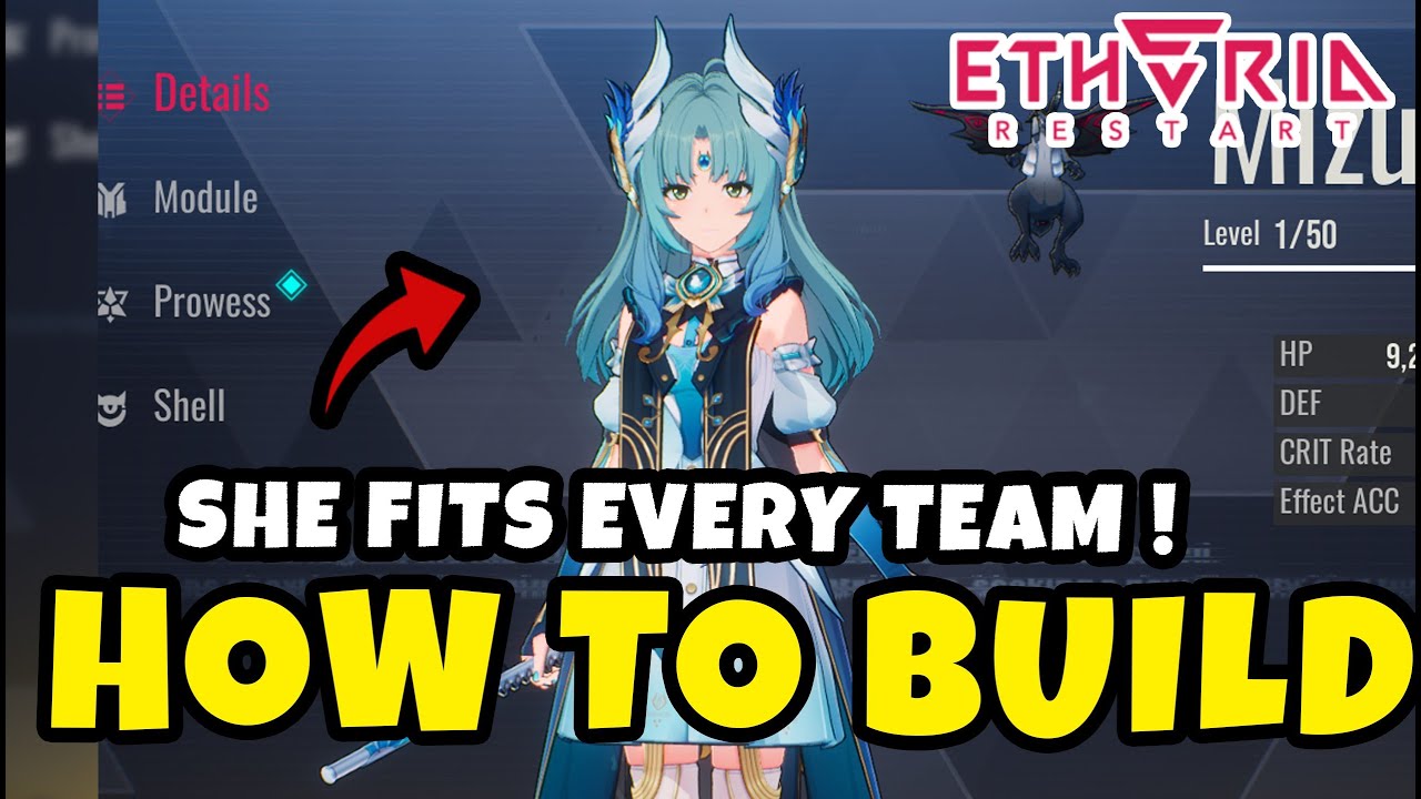 Как создать Mizusumi Aya — самую гибкую поддержку в Etheria Restart! | ETHERIA RESTART