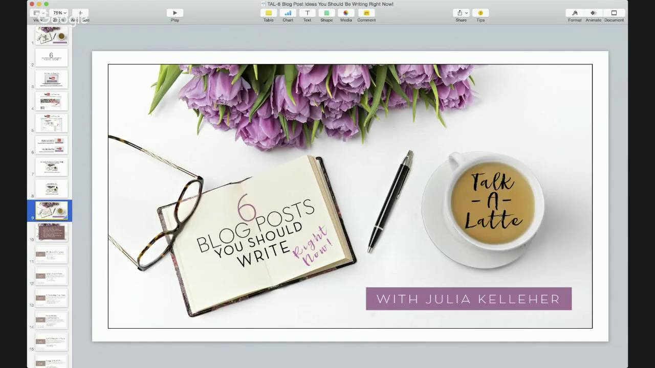 Talk-A-Latte: 6 Blog Post Ideas You Should Be Writing Right Now