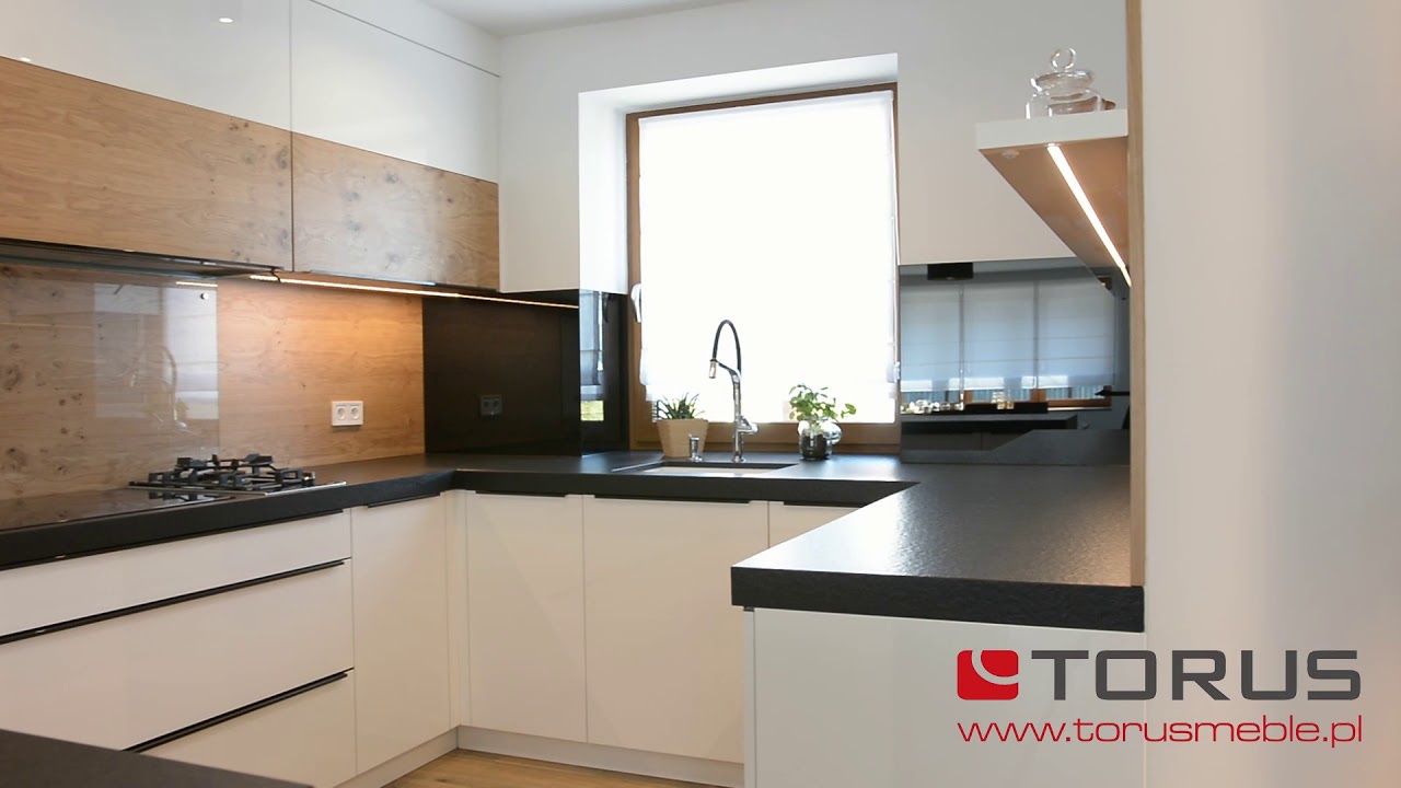 Meble kuchenne z naturalnych oklein#Torus meble#Modna kuchnia#