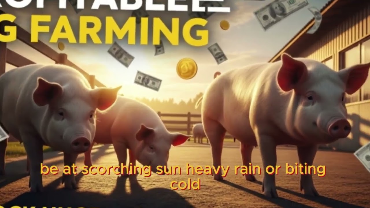 “How to Setup a Profitable Pig Farm from Scratch, step by step guild for beginner