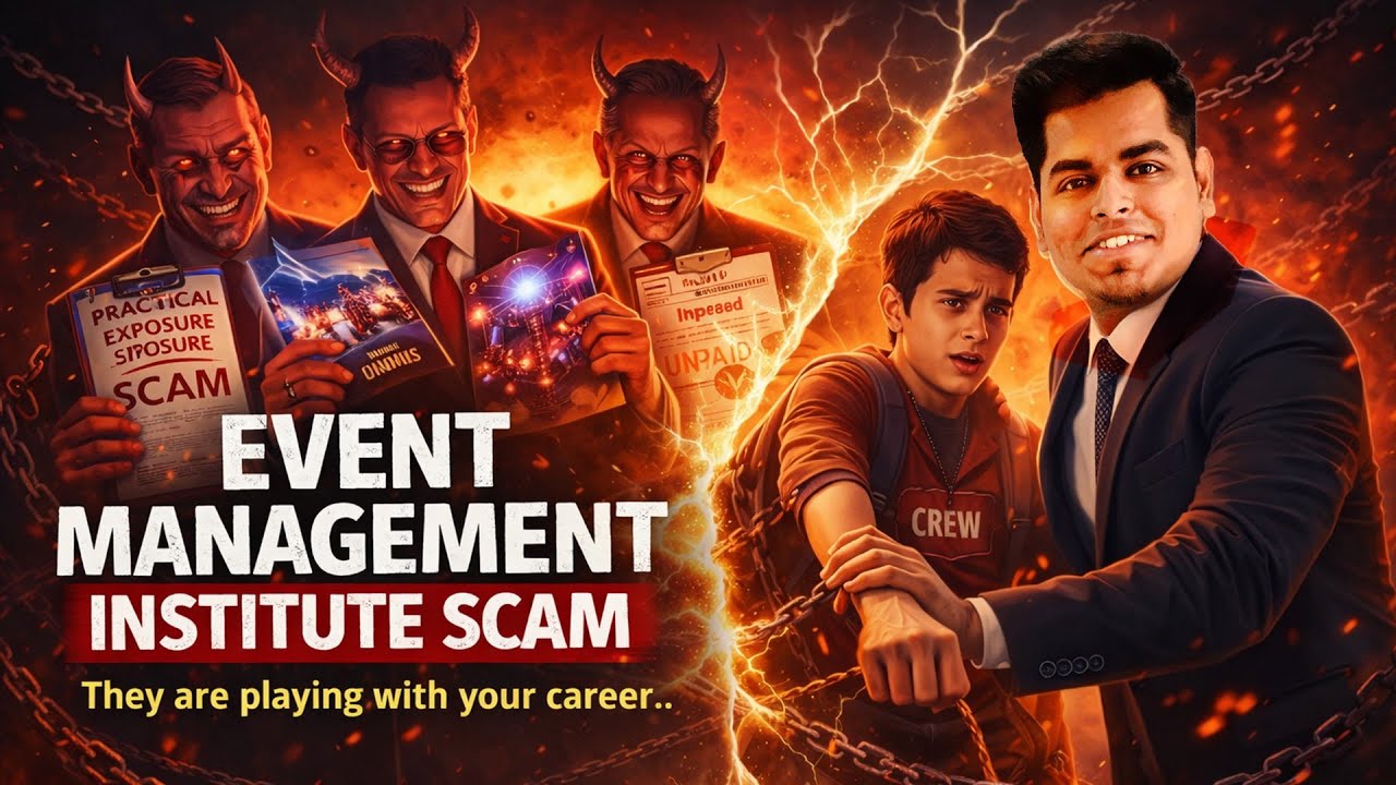 How “Best” Event Management Institutes Fail Their Students ⚠️
