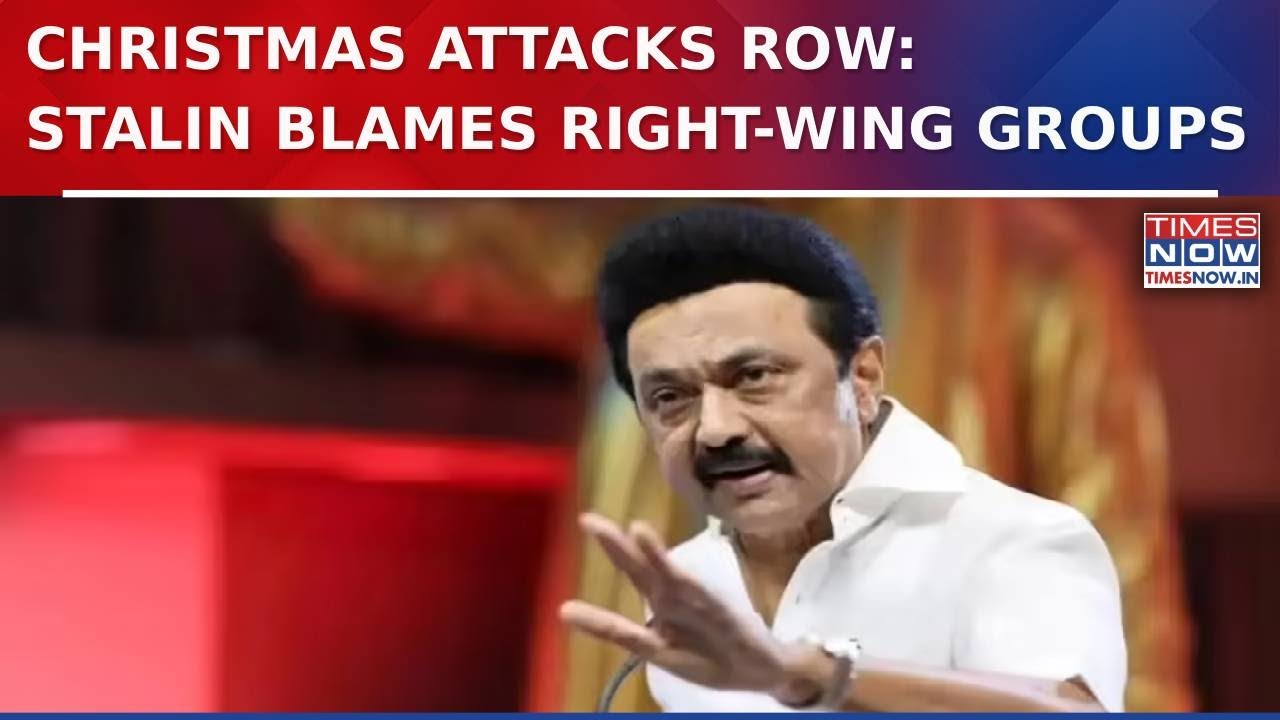 Christmas Attacks: Tamil Nadu CM Stalin Blames &lsquo;Right-Wing Groups&rsquo;, Flags Disturbing Signal