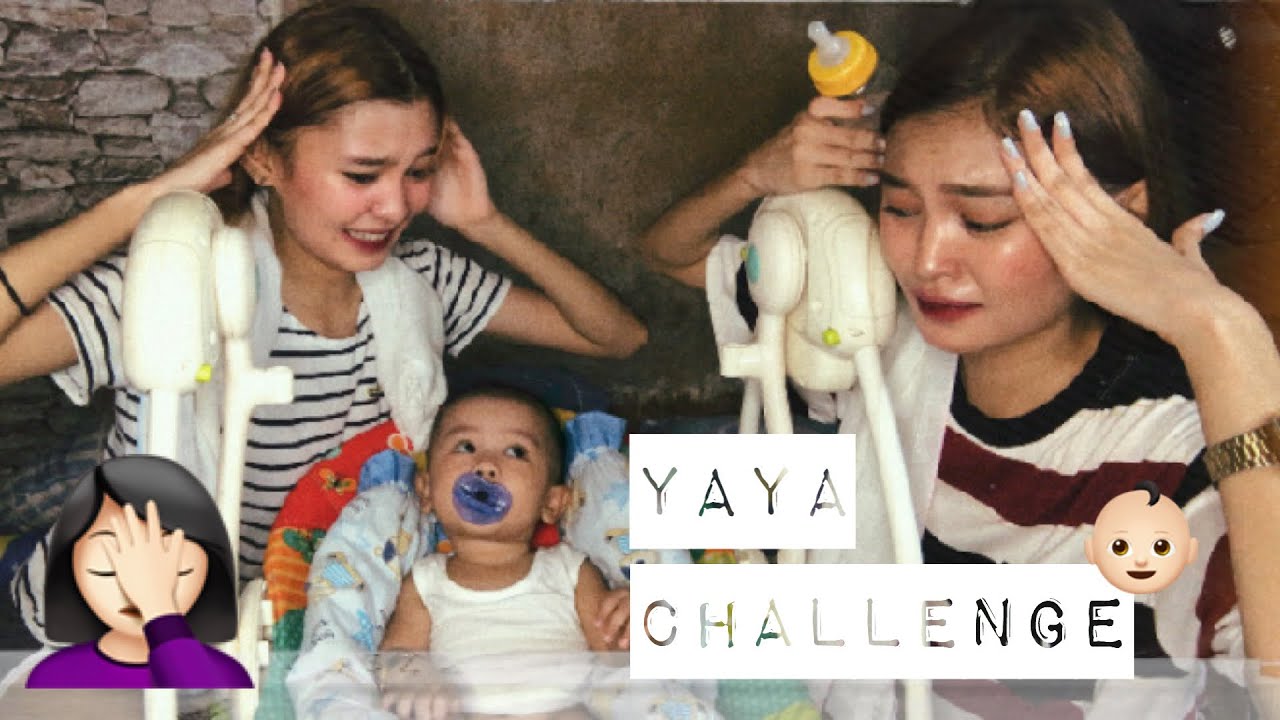 Yaya ni Baby Rayleigh Challenge (PURO KALOKOHAN! HAHAHA)