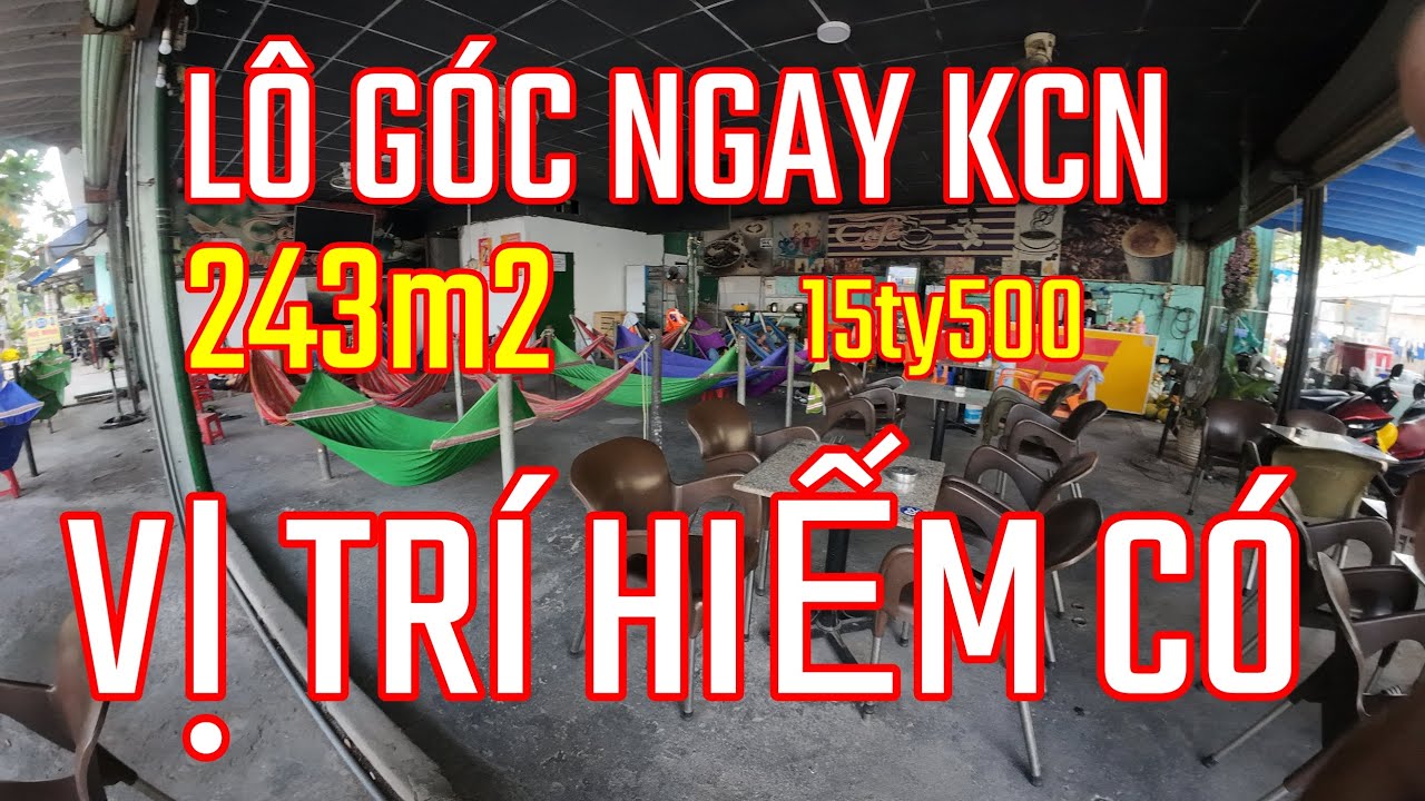 Tập 92) Bán lô góc 243m2. Thuận An.15ty500