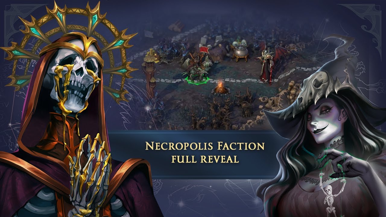 Heroes of Might & Magic: Olden Era — Necropolis Faction full reveal (Happy Halloween!)