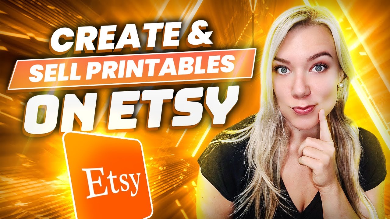 Create Digital Printables to SELL on Etsy for FREE using Canva (Step-by-Step Tutorial)