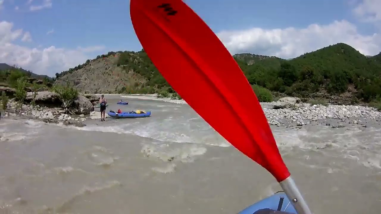 Vjosa (Albania) Part 1: Greek border to Përmet