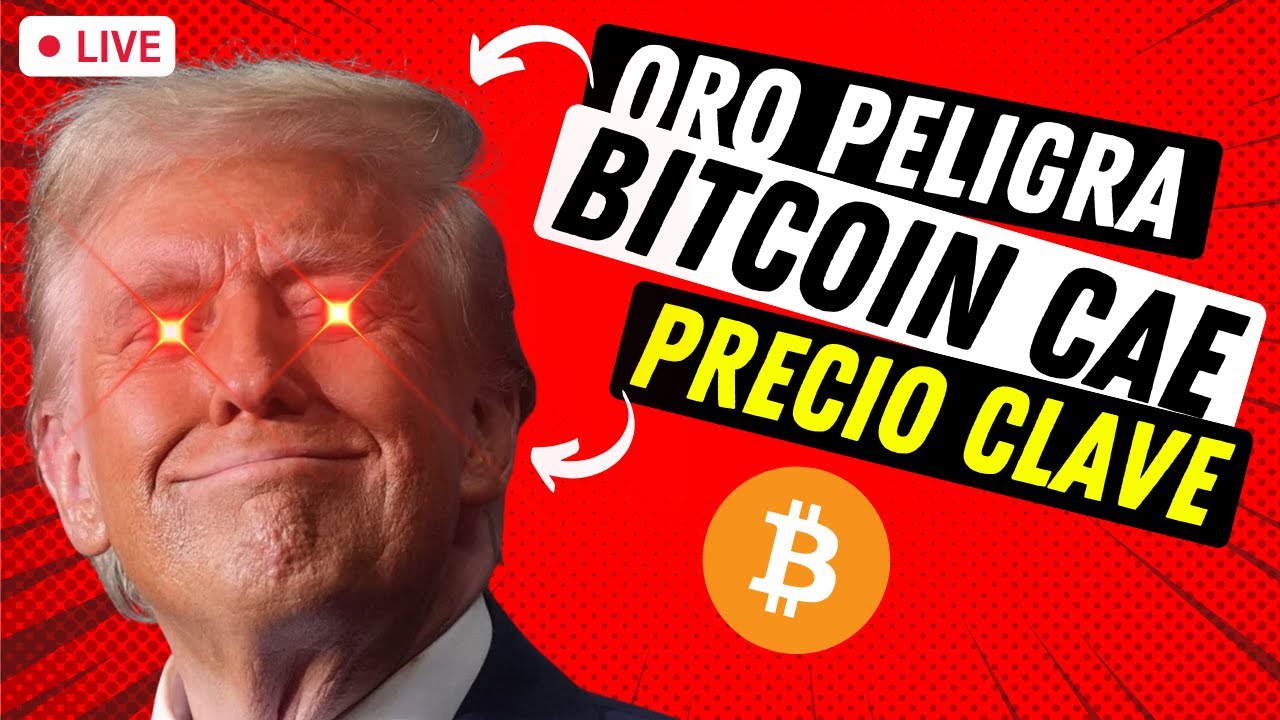 🔴 EN VIVO: Qué está pasando con Bitcoin HOY ➤ Análisis del Oro y la Plata