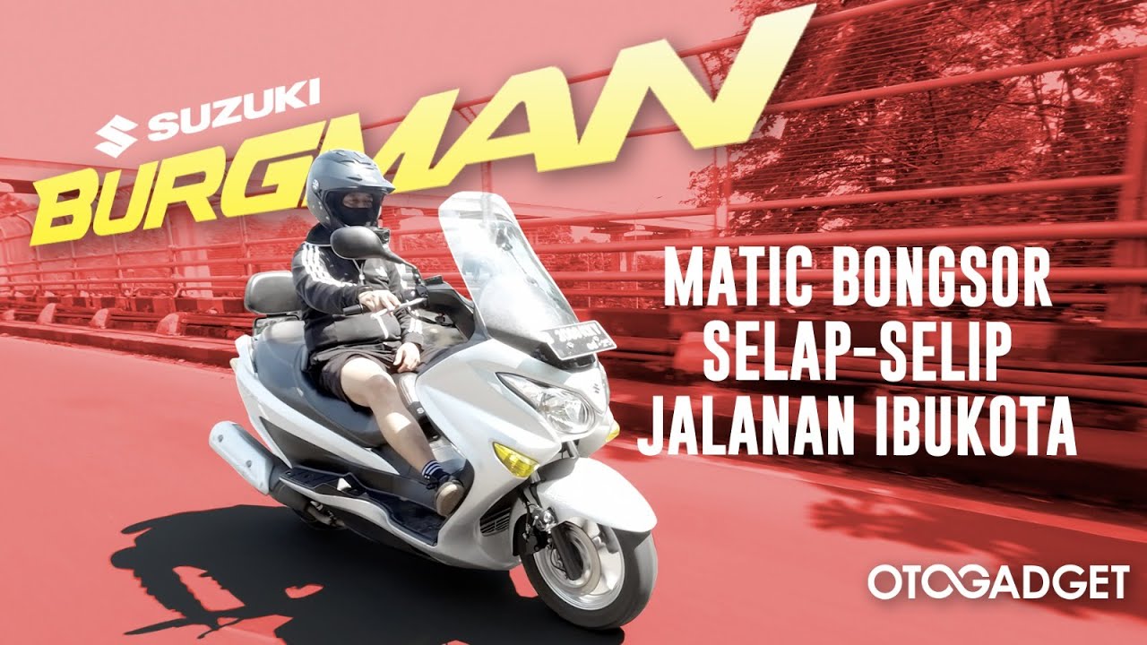 Suzuki Burgman 200 ABS | Motor Big Matic Nyaman Dari Suzuki