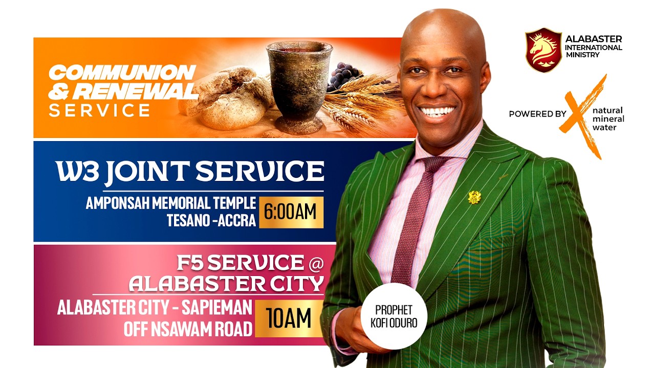 THE W3 SERVICE WITH PROPHET DR. KOFI ODURO...