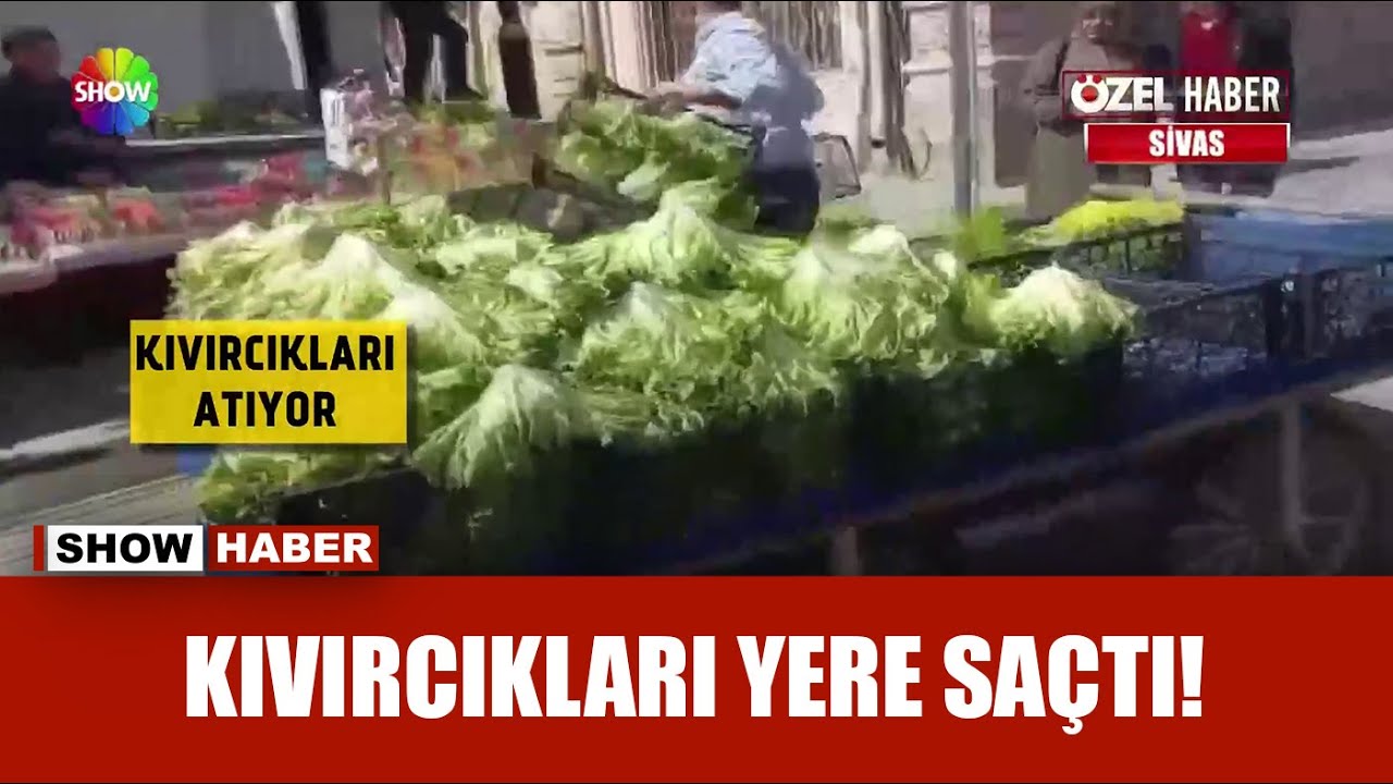 Seyyar satıcının ''kıvırcık'' öfkesi!