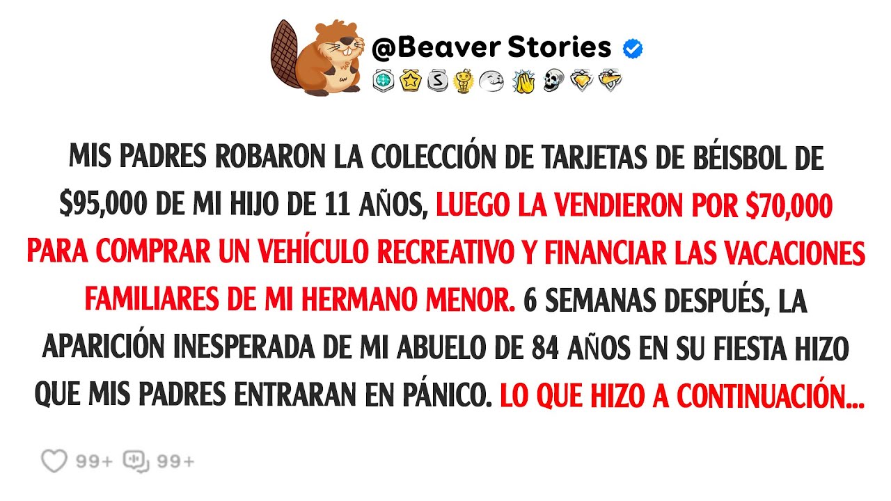 Mis padres vendieron en secreto la colección de béisbol de mi hijo valorada en $95,000.