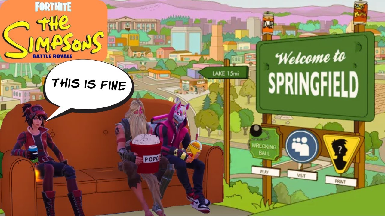 Fortnite C6 S4.5 But If it was an Episode of The Simpsons
