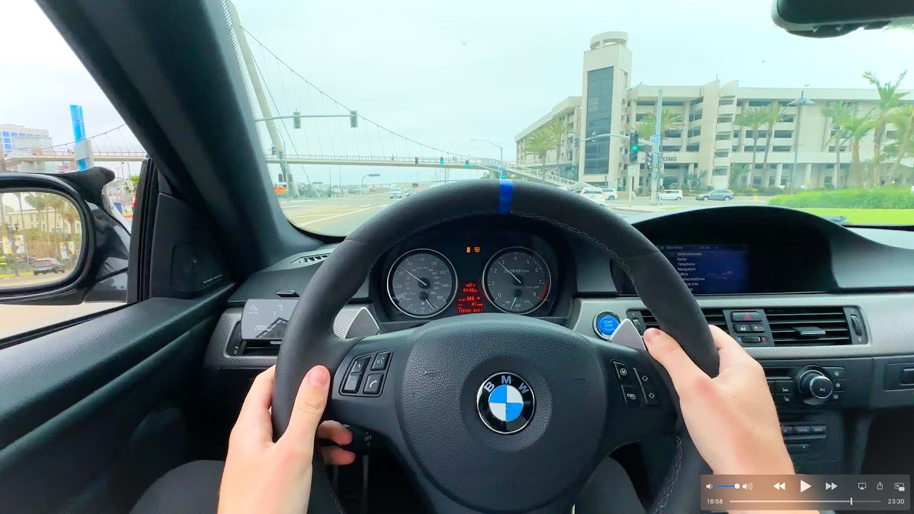 Single Turbo BMW 335is Downtown POV