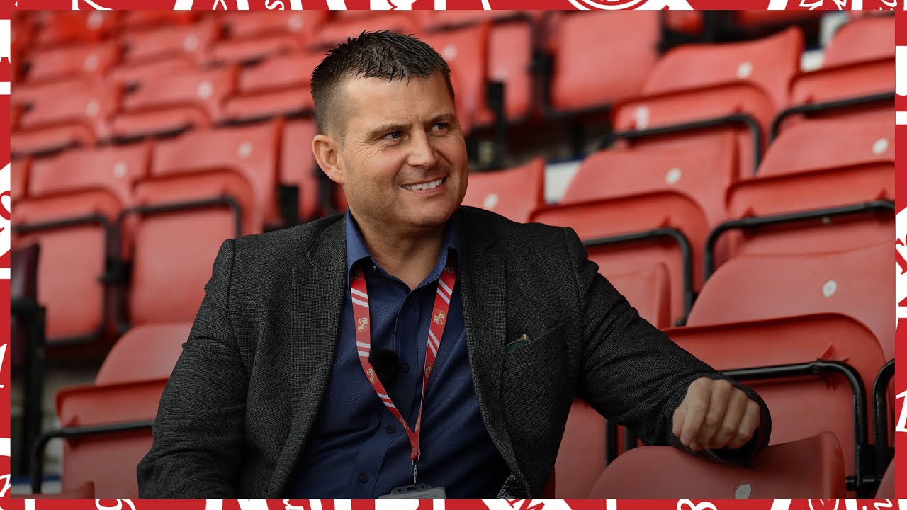 Anthony Hall speaks for the first time as CEO of Swindon Town | Swindon Town Football Club
