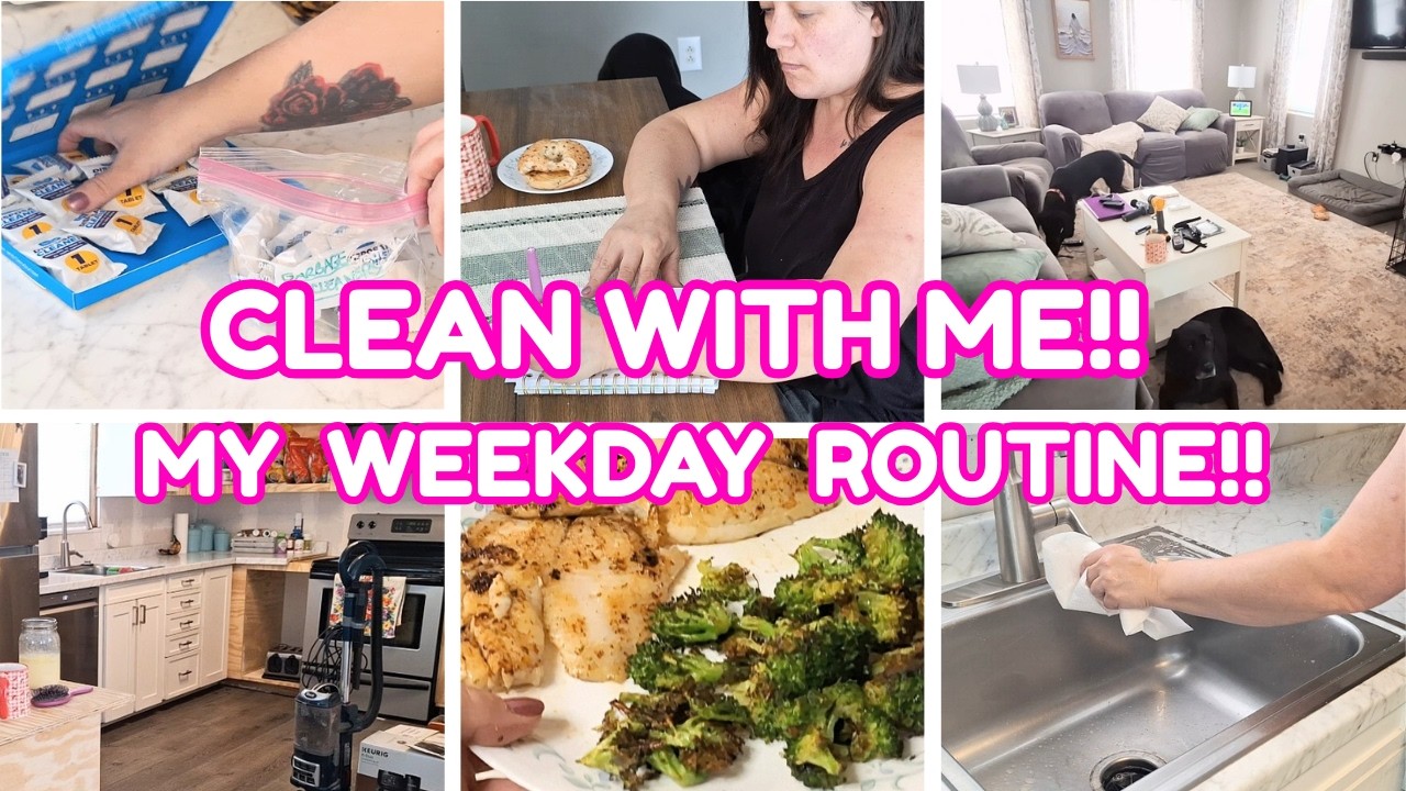 MY REALISTIC WEEKDAY ROUTINE!!