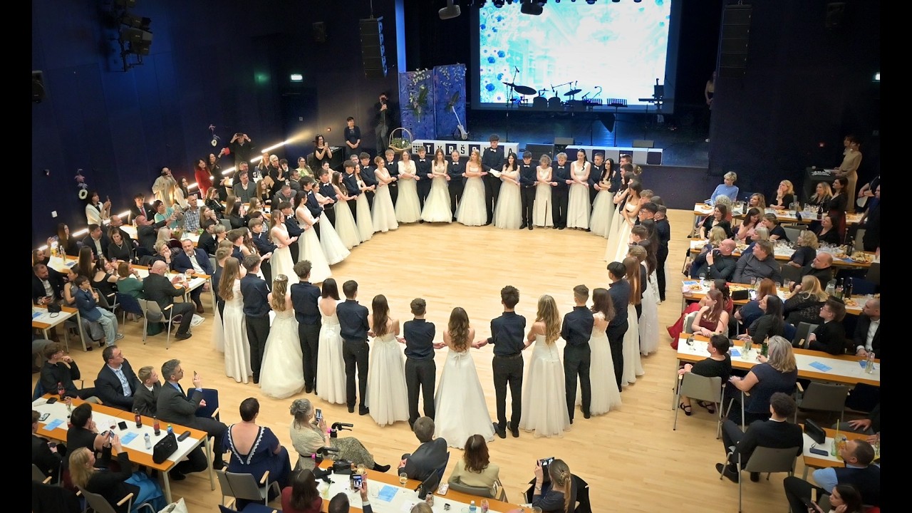 Polonéza 9. ročníku - Společenský večer Tyršovky 2026