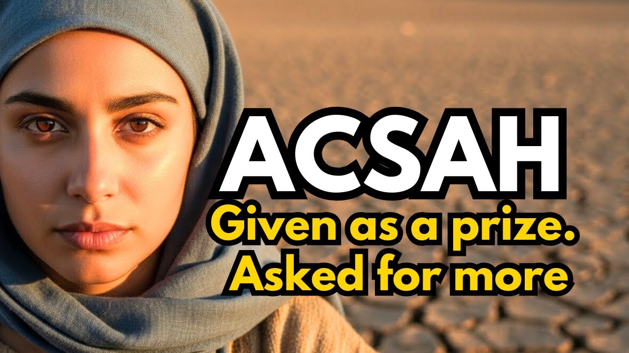 ACSAH: Given as a Prize... But She Demanded More and God Said Yes | Bible Story