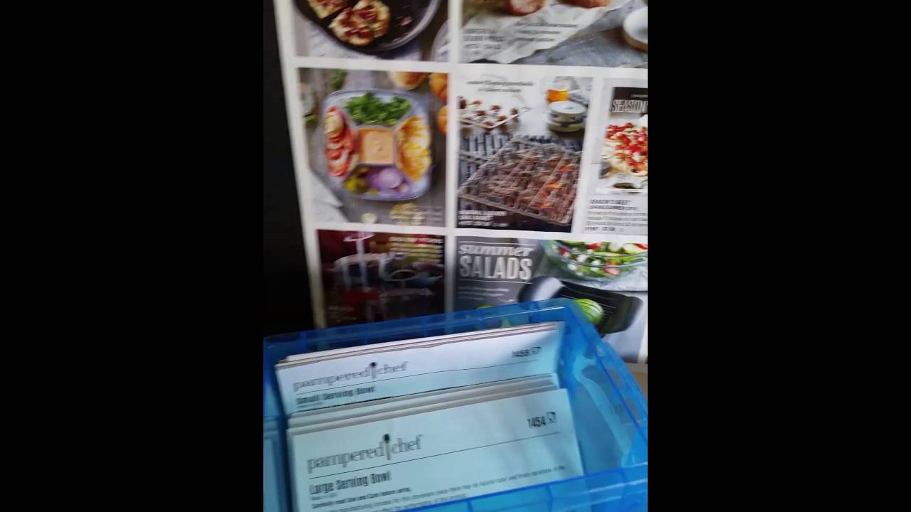 Pampered Chef Use & Care Organization Tip