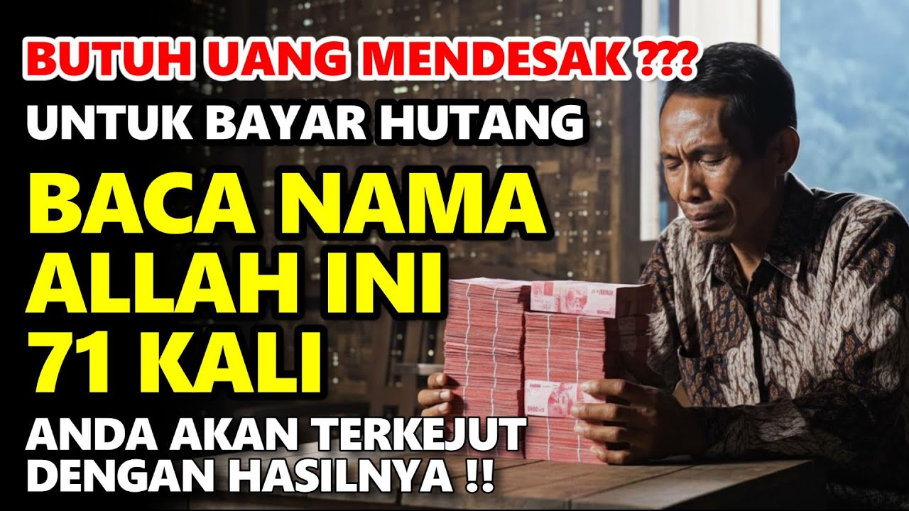 Bacalah Nama Allah Ini 71 Kali, Anda Akan Terkejut Dengan Hasilnya