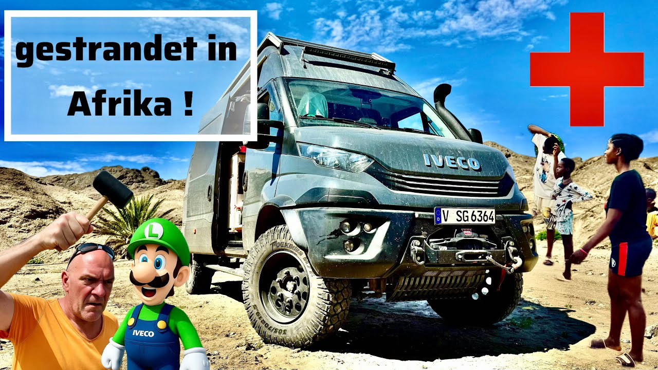 Im Krankenhaus in Afrika - Mit Camper Iveco von Deutschland nach Namibia ￼