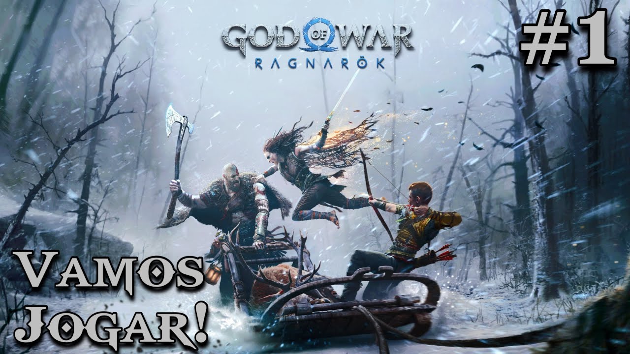 God of War: Ragnarok - Vamos Jogar Parte 1: Sobreviver ao Fimbulvetr (PT-PT)