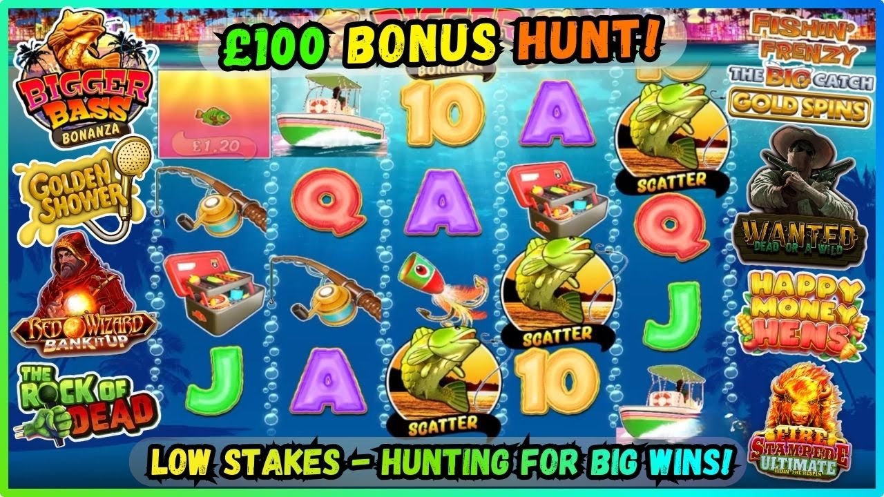 💥&pound;100 BONUS HUNT! 🎰 Online UK Casino - Low Stakes, Hunting For Big Wins! 🎉Any Profit To Be Found?🤞
