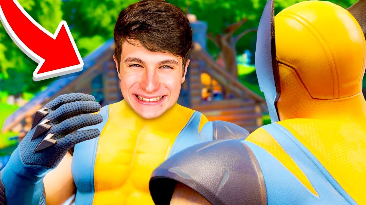 MI FINGO IL BOSS WOLVERINE PER TUTTA LA PARTITA! *Ecco Cosa è Successo*😱 Fortnite ITA