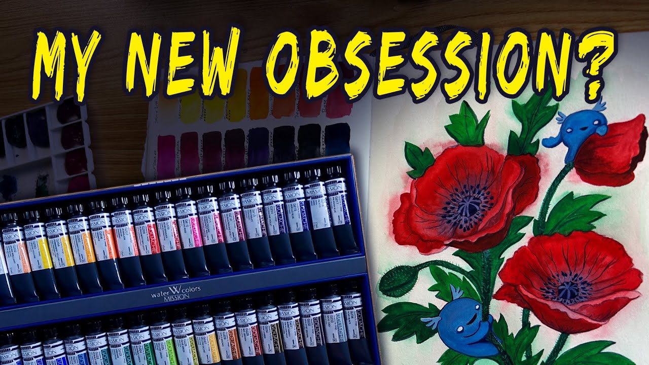 🌸 Mijello - MISSION Titanium Class Gouache - as good as expected? 🌸