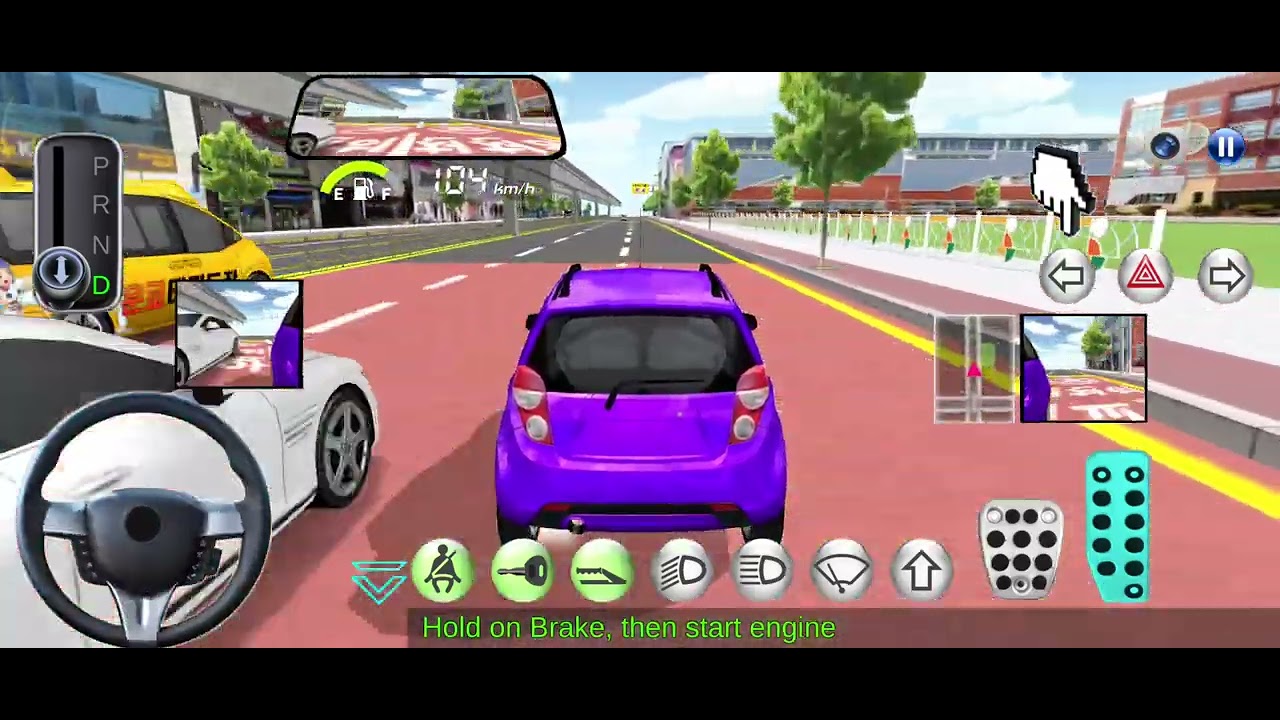 Driving skills 3d class gameplay 💥 wagonr car 🚗 gameplay 💥