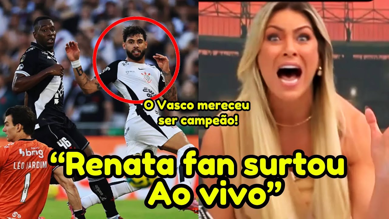 😱 RENATA FAN SOLTA O VERBO E CICINHO SE IRRITA COM DERROTA DO VASCO!! CLIMA PESA AO VIVO!
