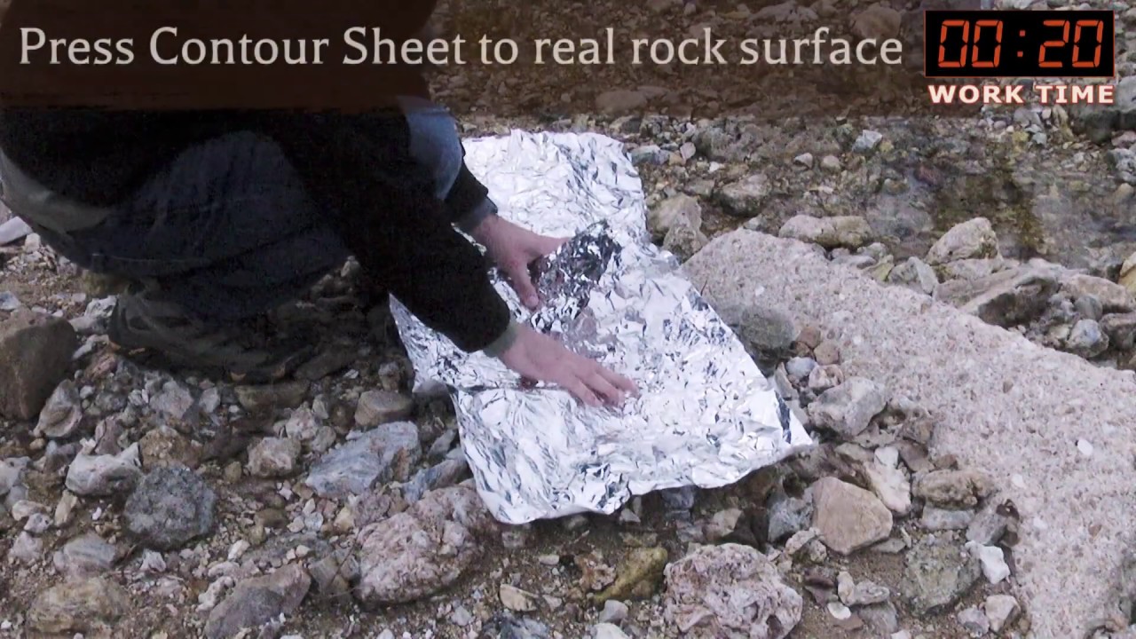 Make a Realistic Rock Face with Contour Sheet™ | Technique | Taxidermy Supplies | Scenes-n-Nature