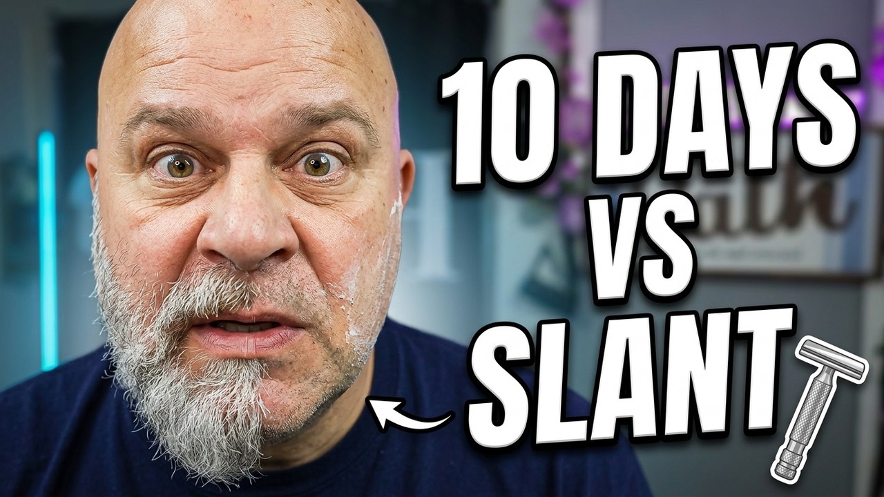 Wet Shaving 10 Days of Beard: Slant Razor Edition