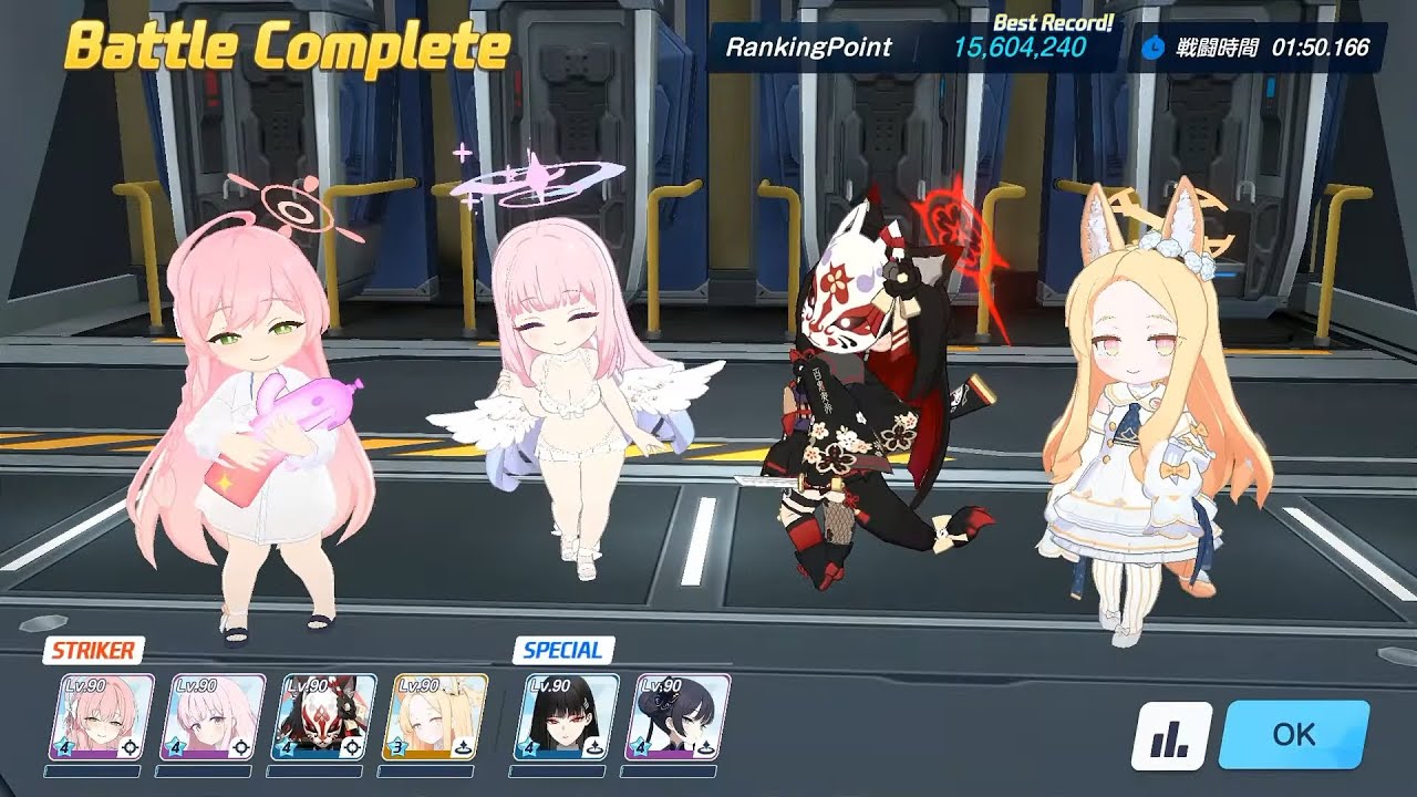 【ブルアカ】市街地イェソド Extreme TA 15,604,240pt【総力戦S83】