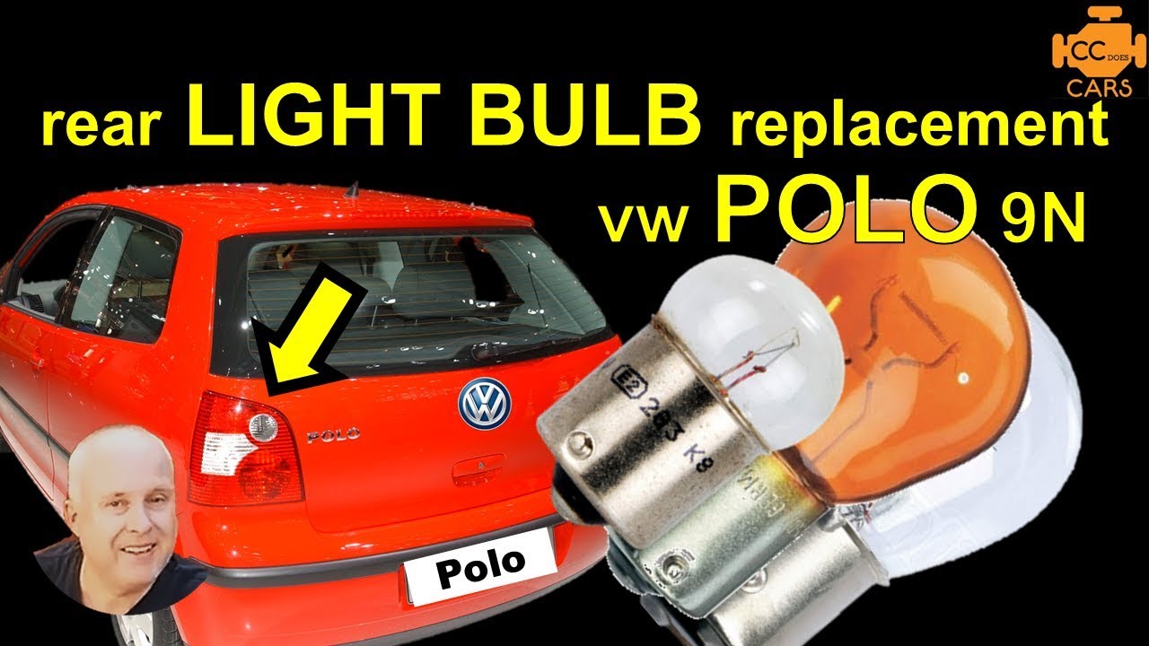 VW POLO Rear Light Bulb Replacement | VW Polo 9N Tail Light Bulbs