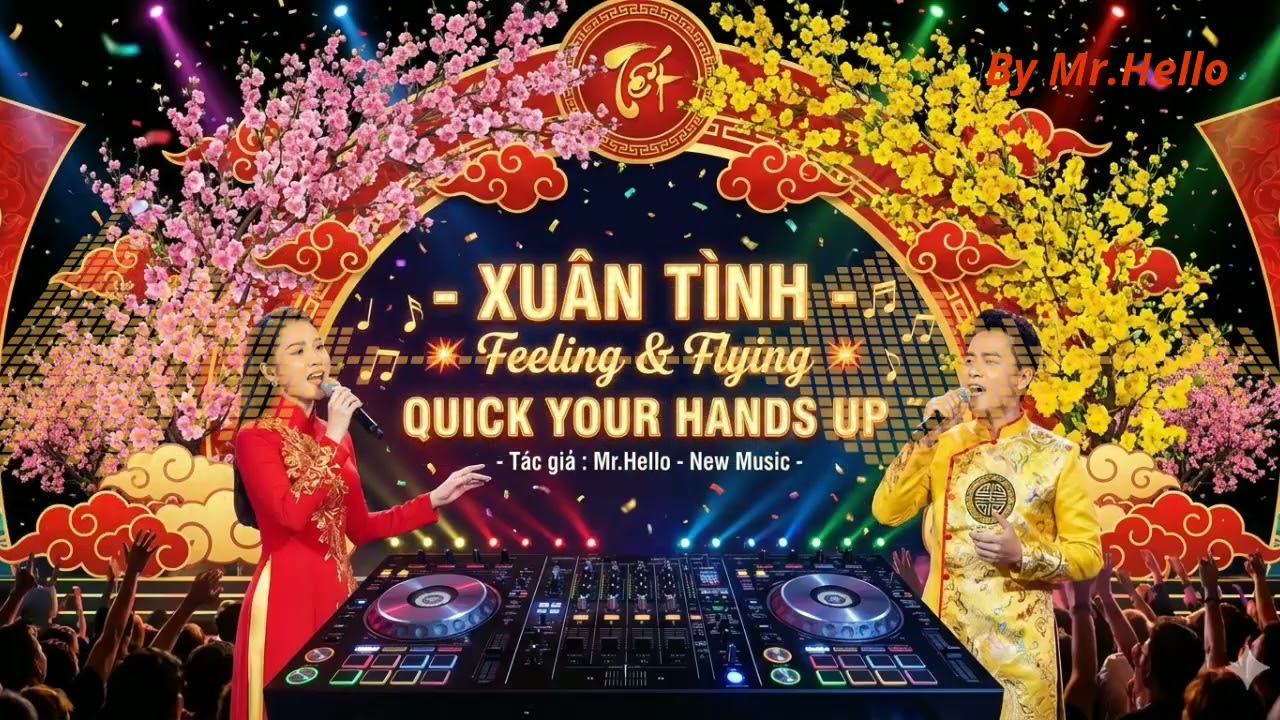 Xuân Tình - 💥 Feelling & Flying 💥 - DJ Mixer No0 #kenhnhacmoi