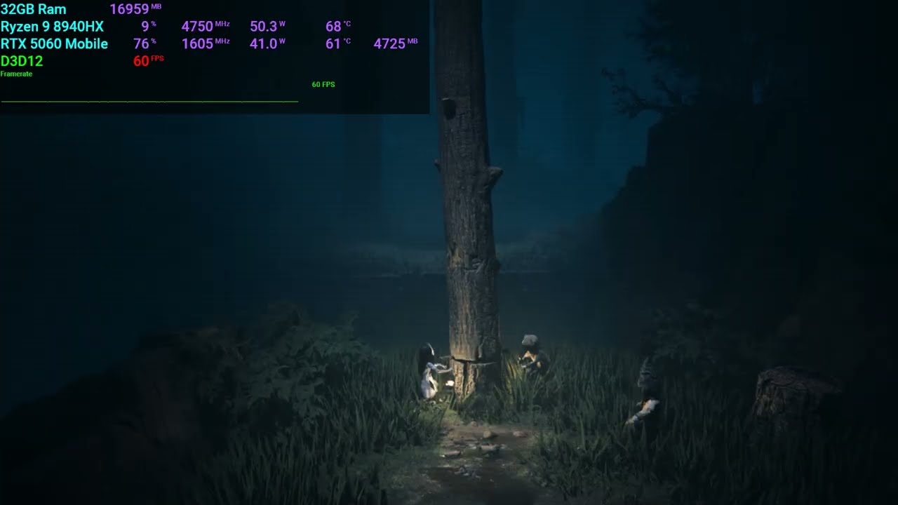 RTX 5060 Mobile - Eco Mode - REANIMAL - Low Power Gaming!