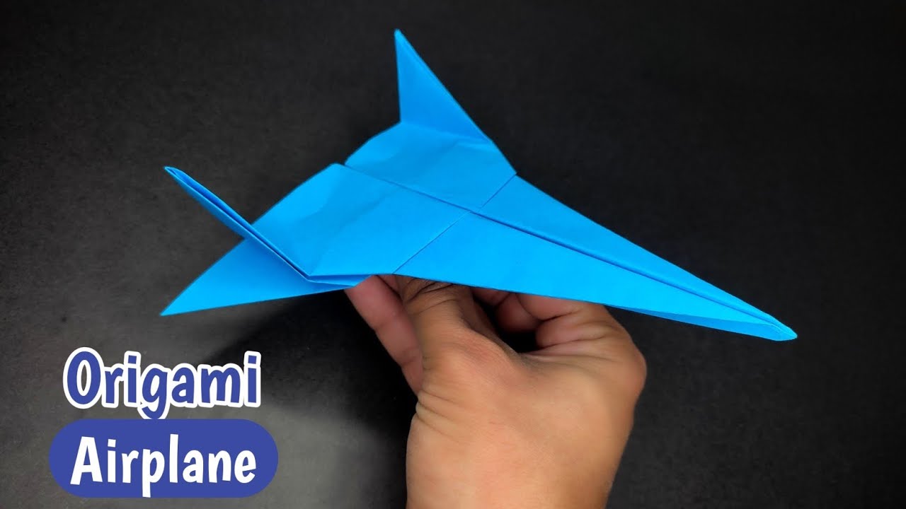 How to make paper Airplane | Origami Airforce Paper Airplane | Easy Tutorial