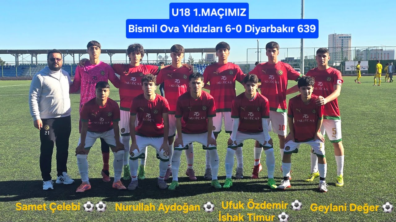 U18 ligi 1.maç 1.devre, ova Yıldızları 6-0 Diyarbakır 639