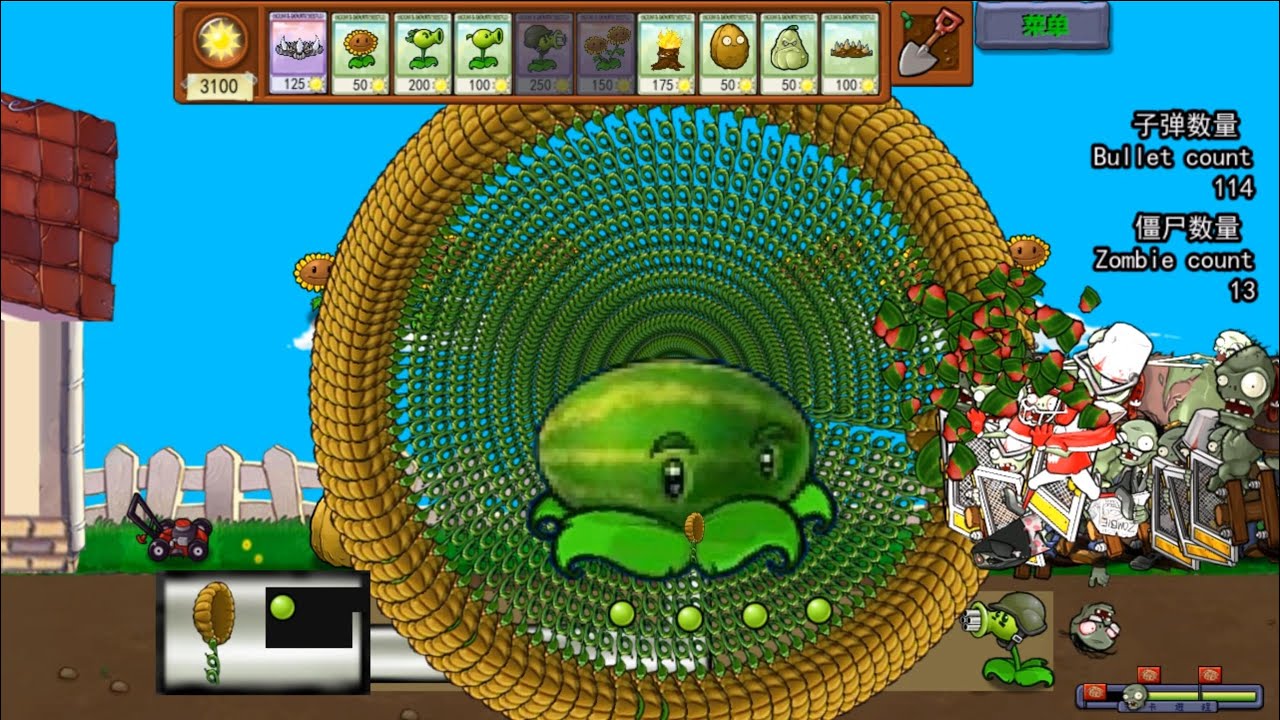 Strongest Fusion Plant. 431 Plants Vs. Zombies PvZ Plus pvz funny moments