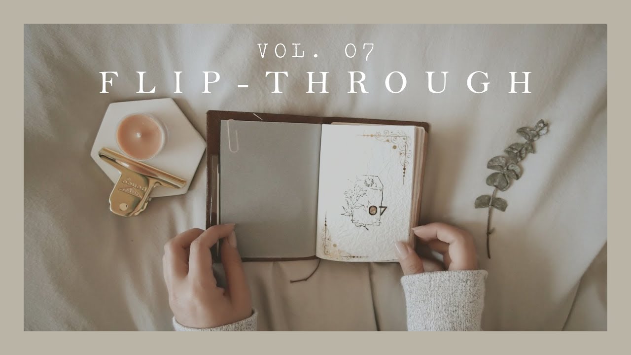 Vol.07 Journal Flip-Through | Passport Traveler's Notebook