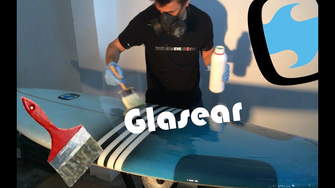 Como glasear una tabla de surf: aplicación del gel coat