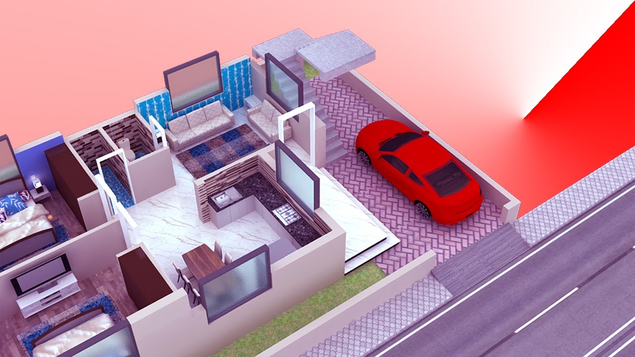 25X50 3D HOUSE PLAN | 25X50 3D HOME PLAN | 25X50 VASTU HOUSE PLAN | 25X50 DUPLEX 3D HOUSE PLAN |
