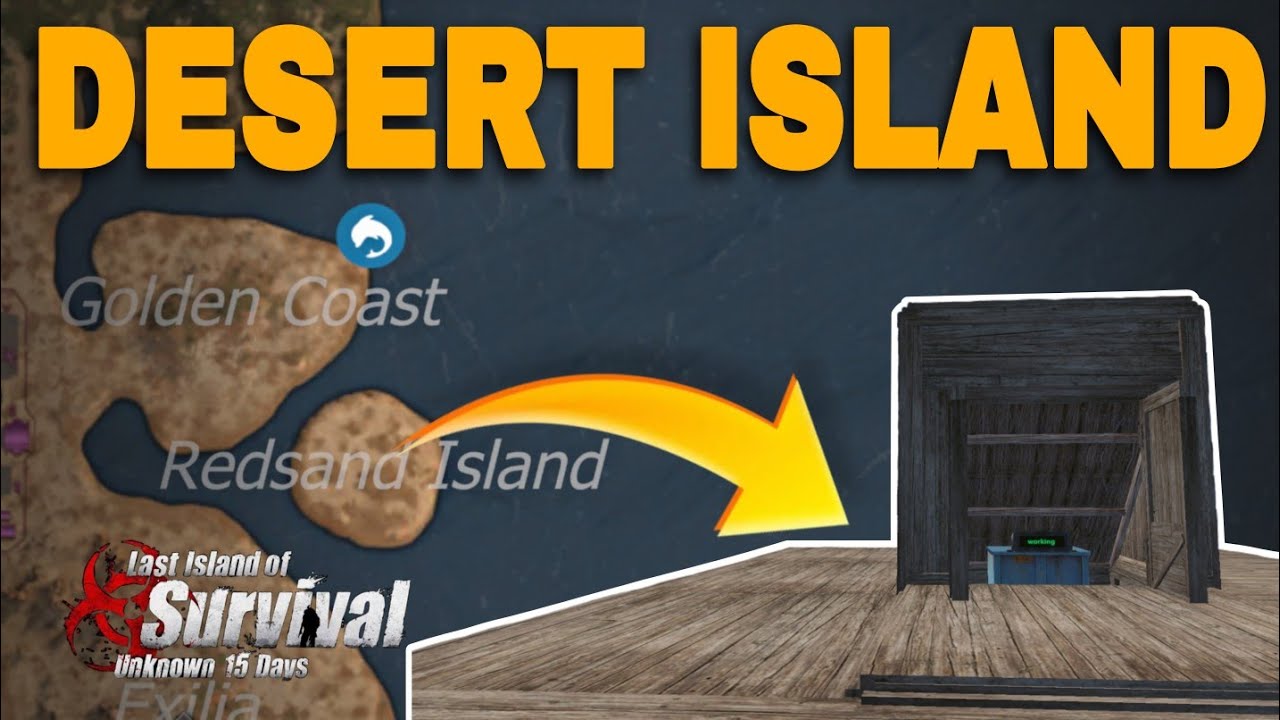 I Built a Normal Bunker on a Desert Island - Last Island of Survival 