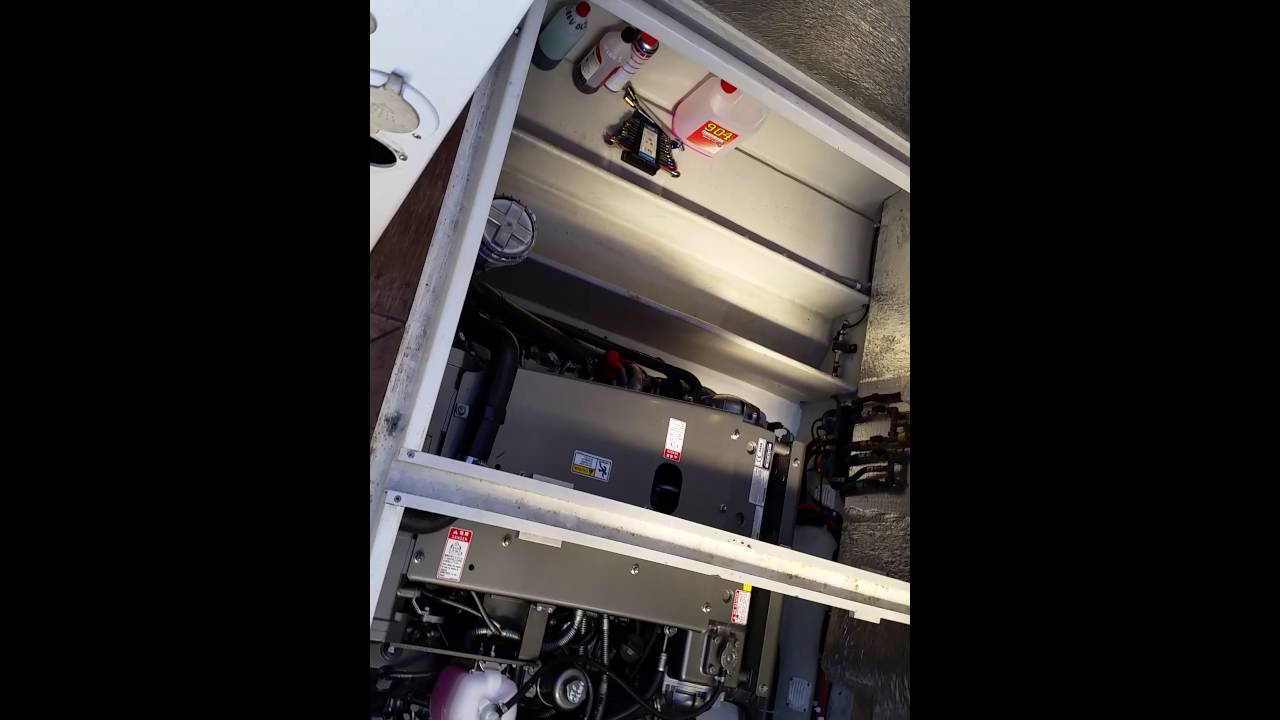 Første oppstart yanmar 8LV 370