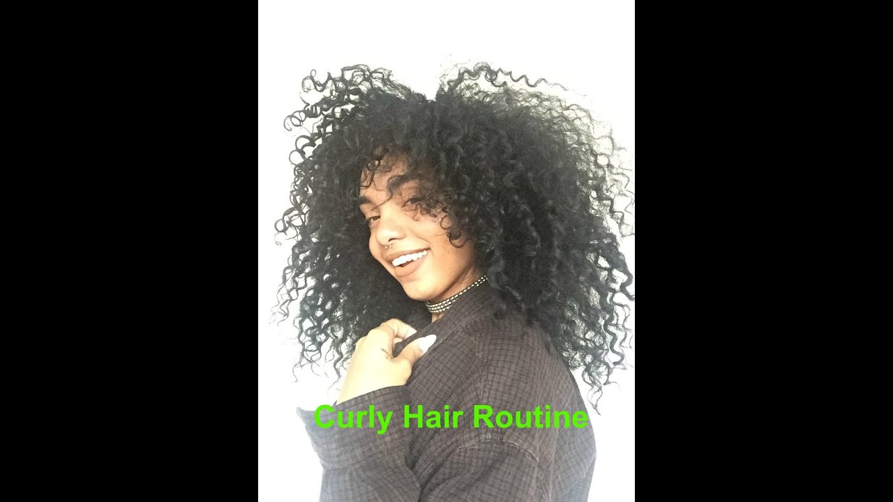 My Winter Curly Hair Routine | Wash and Go!!!