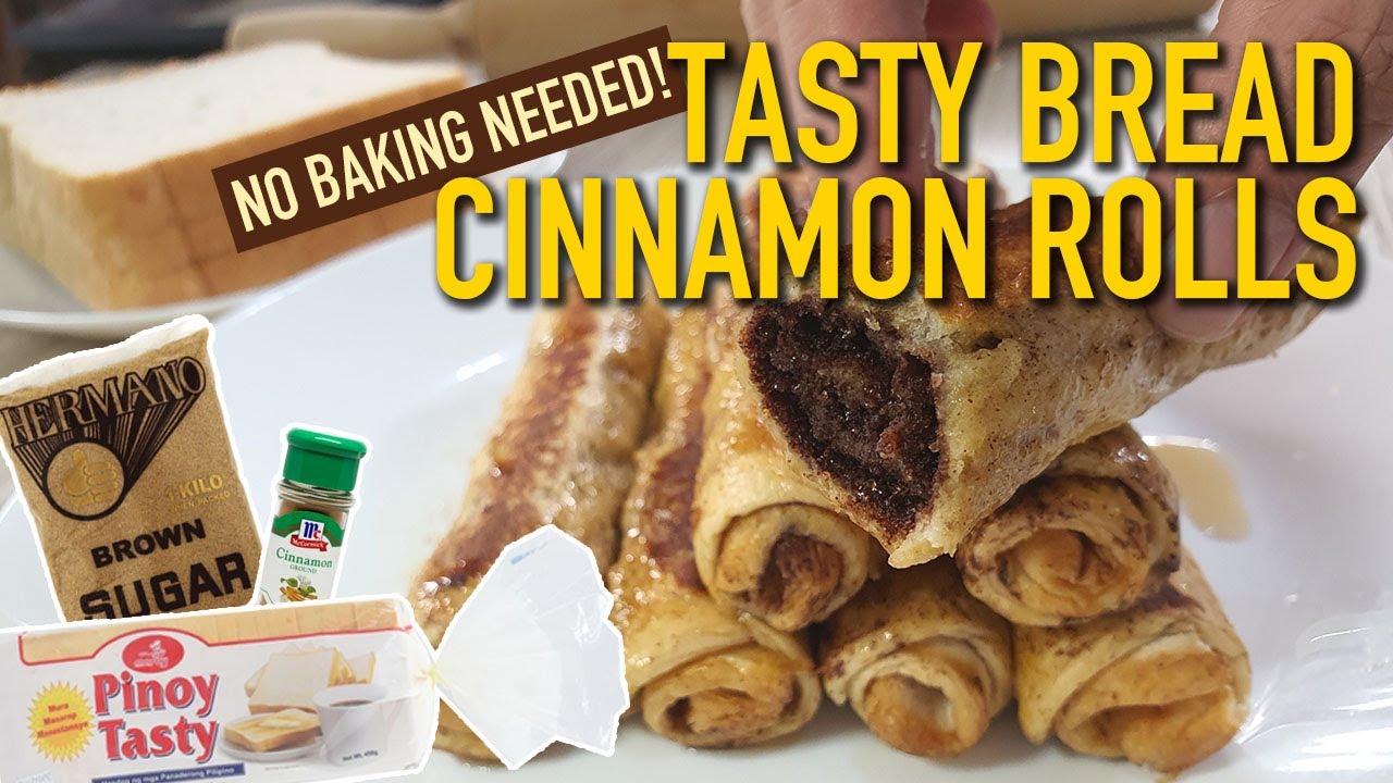 Tasty Bread Cinnamon Rolls | Easy No-Bake Recipe | Sarap Food Channel