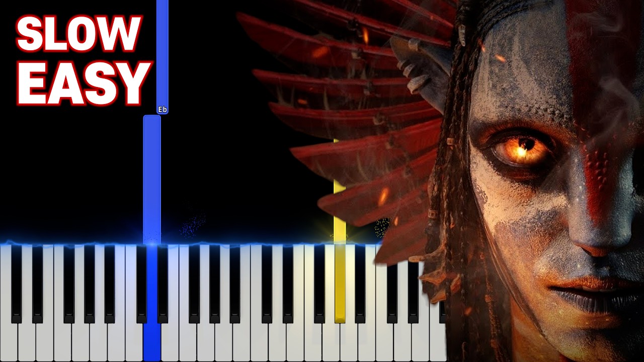 Dream As One – Miley Cyrus (from ‘Avatar: Fire and Ash’) | SLOW EASY Piano Tutorial + Sheet Link 🎵