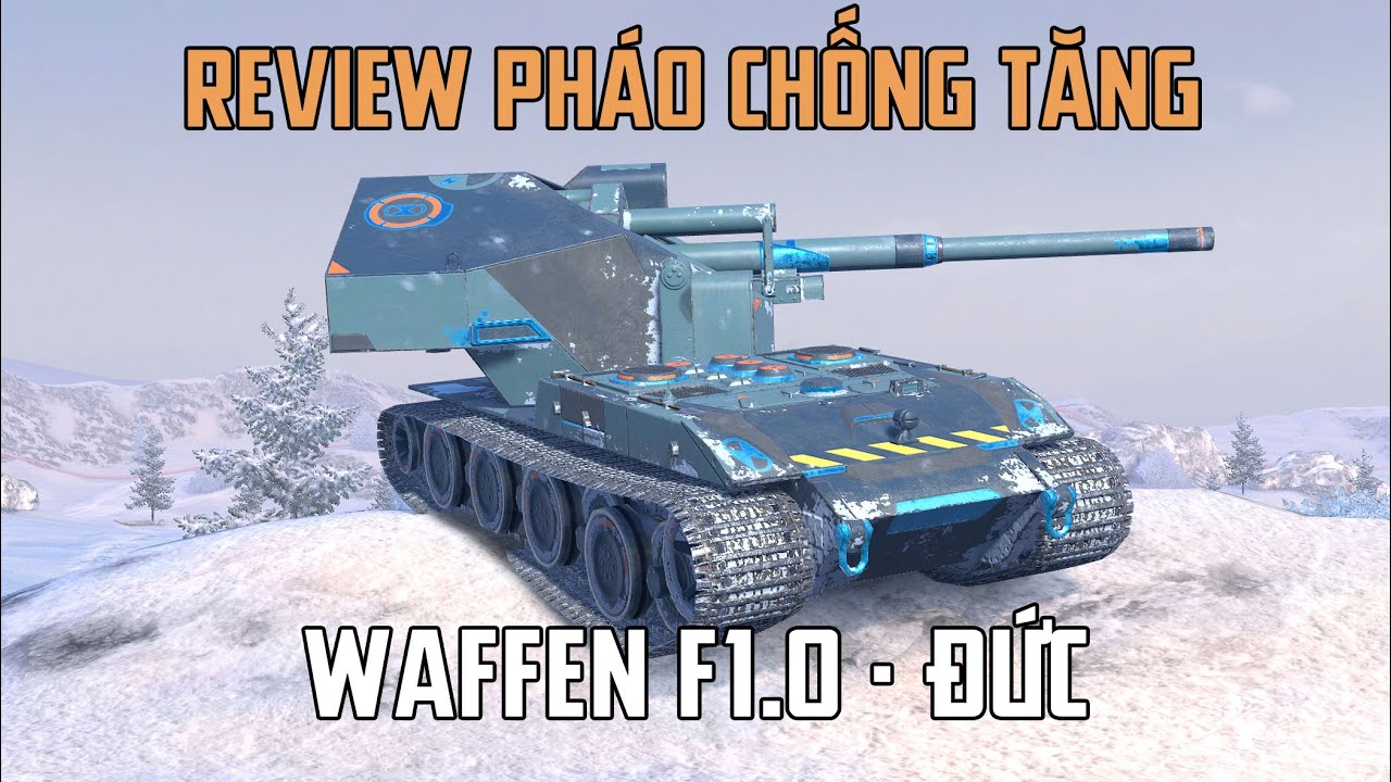 Pháo chống tăng Waffen F1.0 | WoT Blitz