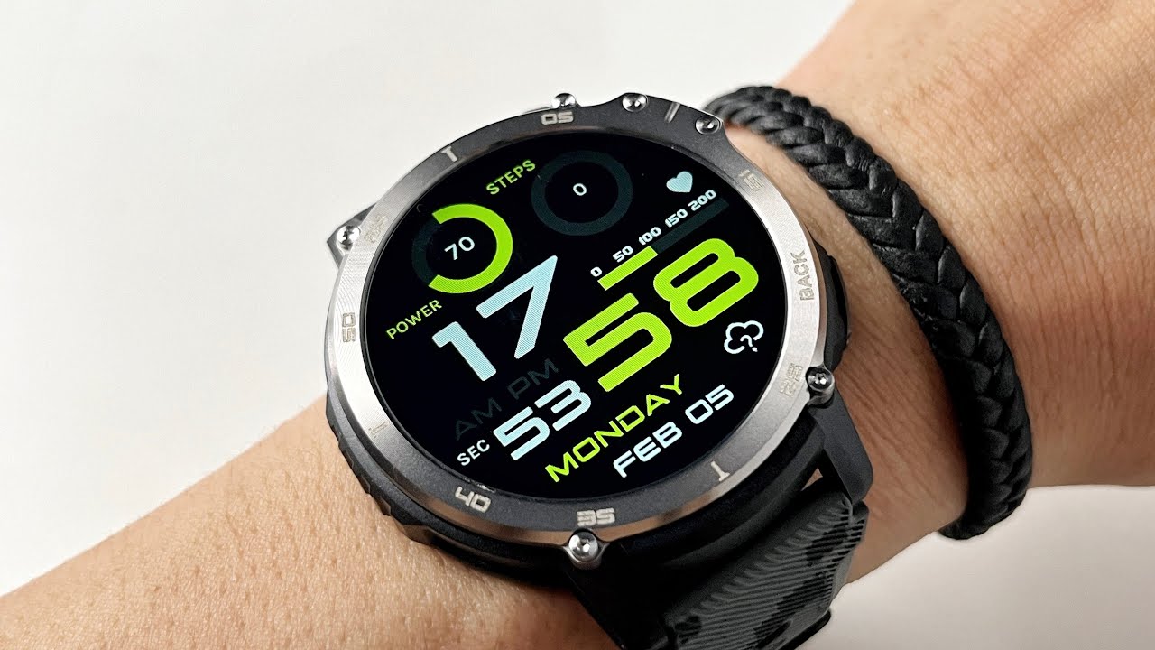 SMARTWATCH MURAH ADA MUSIC PLAYER 4GB, LAYAR BESAR BATERE BESAR - C22 Unbox Review